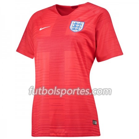 Camisetas Inglaterra Mujer Segunda Equipacion Mundial 2018